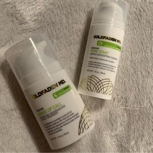 🛍️NEW Goldfaden skincare bundle:Wake-Up call moisturizer & Pure Start Cleanser.